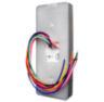 Система СКУД KIT-T1202EM-WP-W-B черный замок тип НЗ, сенсорная панель, RFID 125кГц, WIFI модуль, приложение