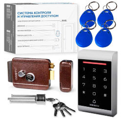 Комплект СКУД Undino KIT-ACP101MF-B эл. механический замок, RFID