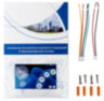 Комплект видеодомофона KIT-736DP-306CR-B IP, Wi-Fi, FHD, интерком