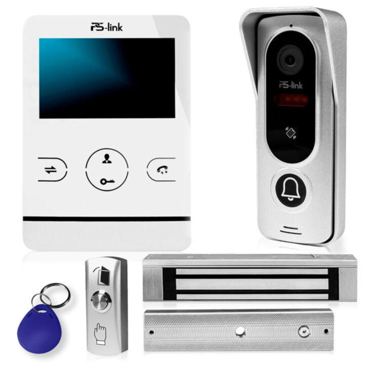 Комплект видеодомофона Ps-Link KIT-4221WS-18