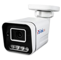 Камера видеонаблюдения IP 5Мп  IP105PCM металлический корпус для улицы, с микрофоном, LED-подсветка, питание PoE