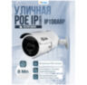 Камера видеонаблюдения IP 8Мп IP108ARP с моторизованным объективом и POE питанием, металлический корпус